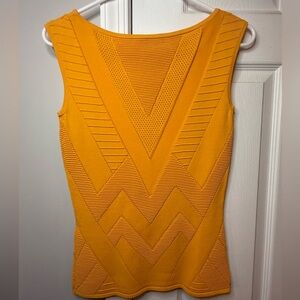 Versace Collection Orange Tank Top